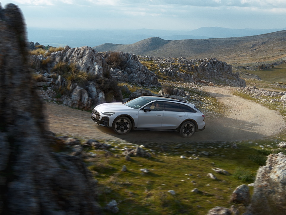 Der neue Audi A6 allroad im Gelände